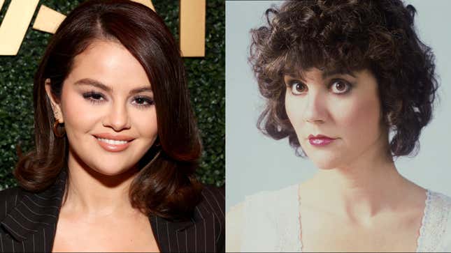 Left: Selena Gomez (Photo: Jesse Grant/Getty Images for AFI), Right: Linda Ronstadt in 1982 (Photo:Aaron Rapoport/Corbis/Getty Images) 