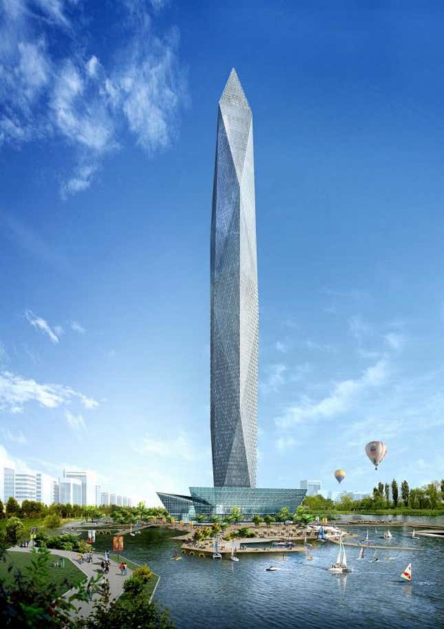 How To Make A 1,476-foot-tall Tower Disappear