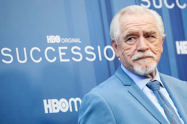 Brian Cox, who played the media magnate Logan Roy in the HBO drama “Succession.”