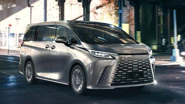 2024 Lexus LM luxury minivan