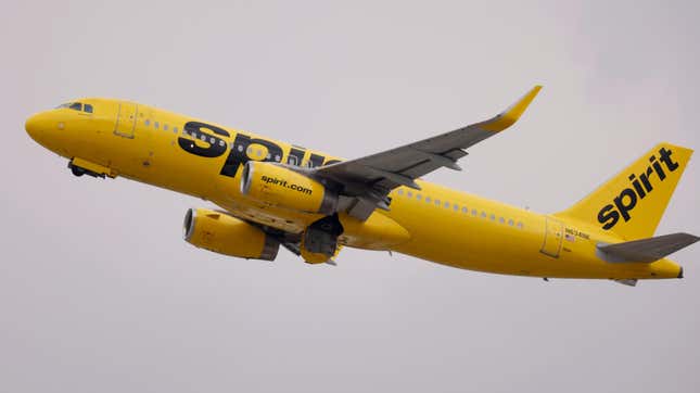 Avion de la compagnie aérienne A Spirit Airlines