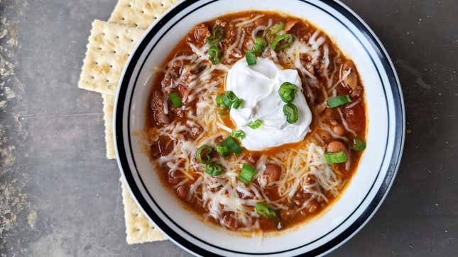 bowl of chili