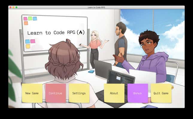 Learn to Code RPG Screenshots and Videos - Kotaku