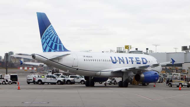 A United Airlines plane