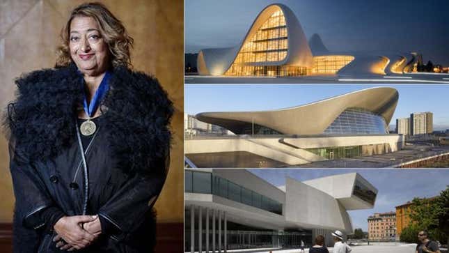 Image for article titled Zaha Hadid, the world’s only female starchitect, has died at 65