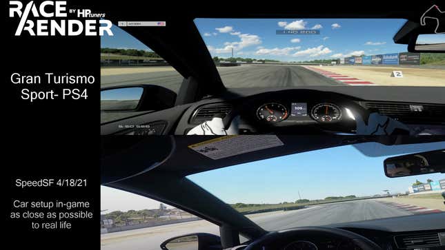 Watch How A Gran Turismo Lap Compares To Real Life