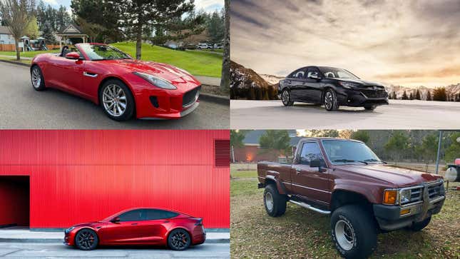 Image for article titled Toyota Trucks, Crypto Bros And A Jaguar F-Type In This Week&#39;s Car Buying Roundup