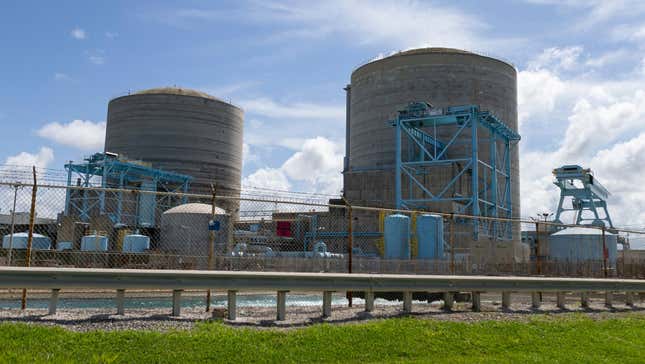 La centrale nucléaire de Sainte-Lucie