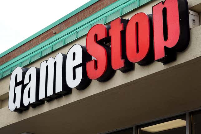 Image for article titled GameStop gets a holiday boost as Roaring Kitty’s festive post surges stock price