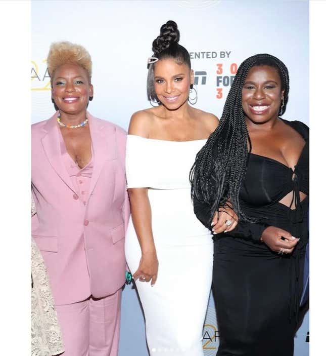 Aunjanue Ellis-Taylor, izquierda; Sanaa Lathan, y Uzo Aduba.