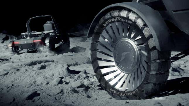 Image for article titled Goodyear Will Provide Tires For GM, Lockheed Martin&#39;s Lunar Rover Bid