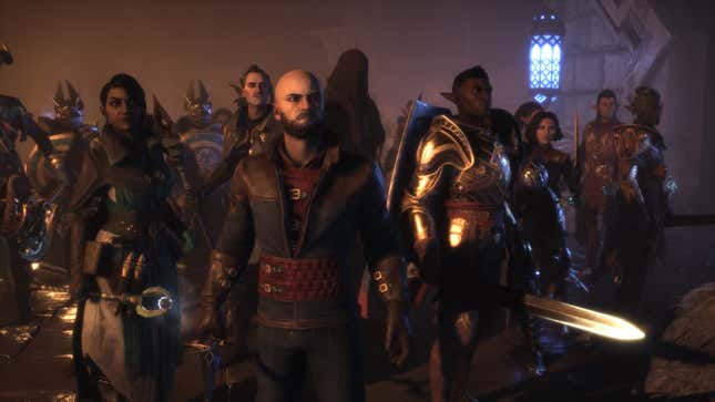 Rook leads the Veilguard into battle.