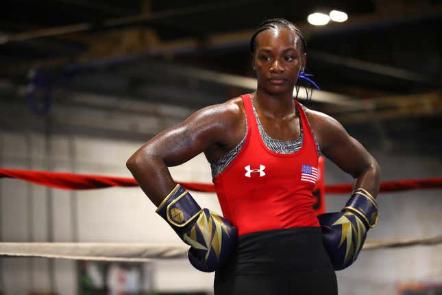 Image for article titled Claressa Shields Gives Serena Williams Her Flowers: &#39;When I First Saw Her, That’s Who I Wanted to Be Like&#39;