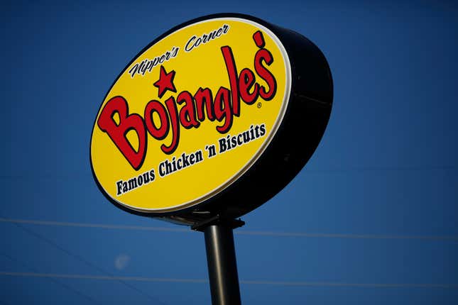 Bojangles has more than 800 restaurants across 17 U.S. states.