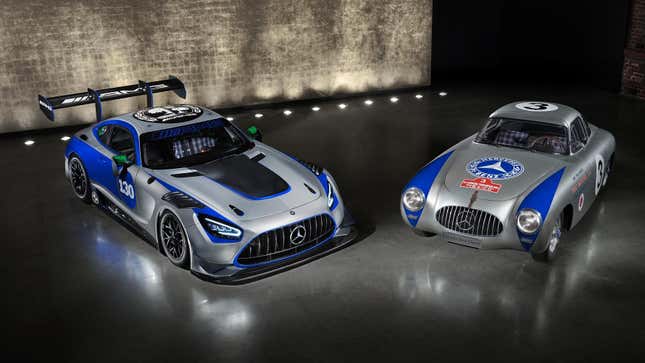 Image for article titled Mercedes-AMG GT3 Edition 130Y Motorsport Is The Last AMG GT3 With The Naturally Aspirated 6.2 V8