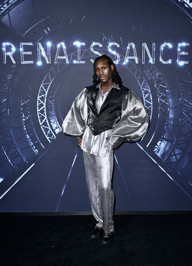 Image for article titled The Best Black Celeb Looks from Beyoncé&#39;s &#39;Renaissance&#39; Film Premieres