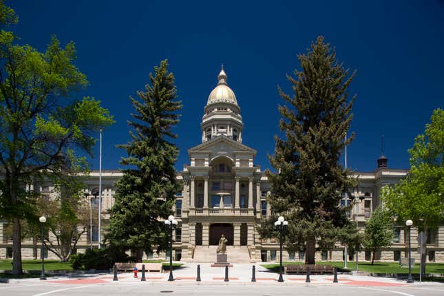 El Capitolio del Estado de Wyoming