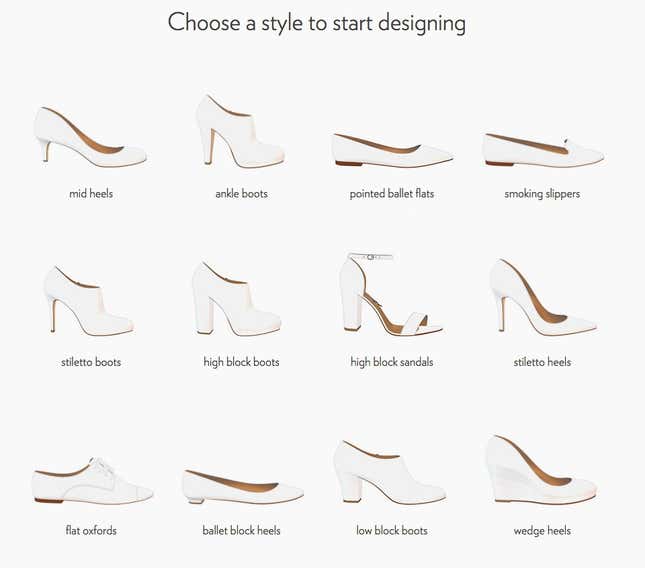 Nordstrom wants women to custom-design their perfect shoes