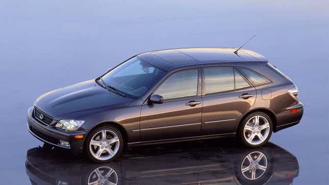 A photo of a Lexus IS 300 wagon. 