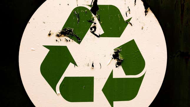 Image for article titled How the Recycling Symbol Became Meaningless
