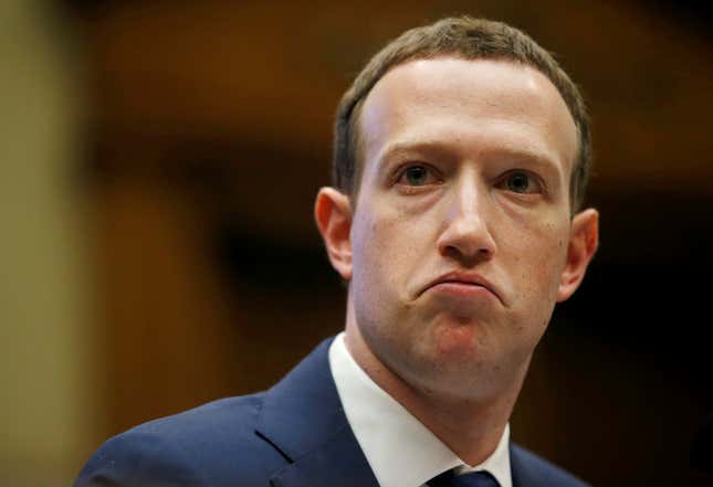 Mark Zuckerberg testifies on Facebook’s use of data in 2018