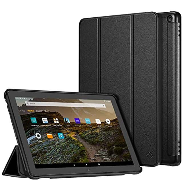 Image for article titled Fintie Case for Amazon Fire HD 10 and Fire HD 10 Plus Tablet (Only Compatible with 11th Generation 2021 Release), Now 56.68% Off