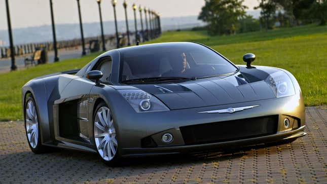 A photo of the Chrysler ME412 concept car. 