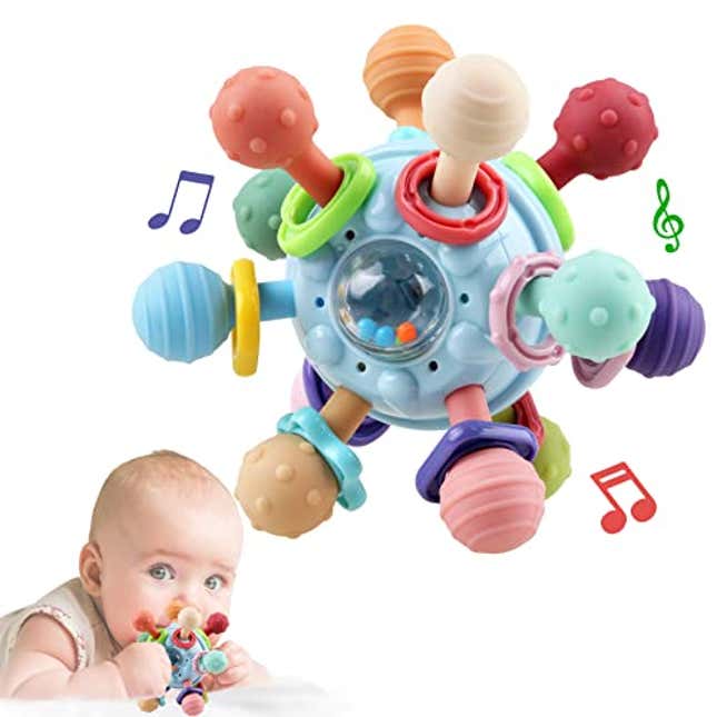 Image for article titled Anzimo Baby Sensory Teething Toys, Now 38% Off