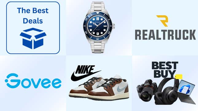Image for article titled Best Deals of the Day: Nike, Best Buy, Govee, RealTruck, Tuseno Watches &amp; More