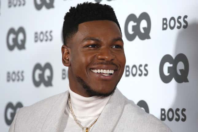 John Boyega attends the GQ Men Of The Year Awards 2022 on November 16, 2022 in London, England.