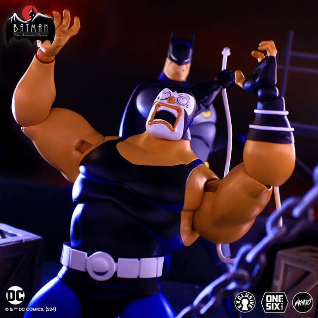 Image for article titled Bane From Batman: The Animated Series Gets an Eye-Popping New Figure