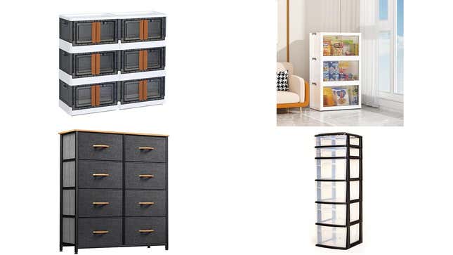 Image for article titled Organize Your Home with Storage Bins and Drawers