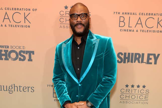 Tyler Perry attends The Critics Choice Association’s 7th Annual Celebration of Black Cinema &amp; Television at Fairmont Century Plaza on December 09, 2024 in Los Angeles, California.