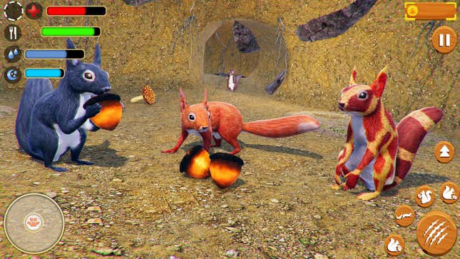 Wild Squirrel Family Sim 3D Screenshots and Videos - Kotaku