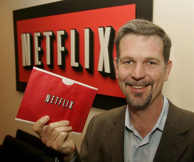 Image for article titled Netflix launched its site 25 years ago. These are the company&#39;s biggest moments since