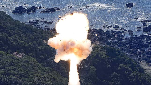Space One’s Kairos rocket exploded five seconds into its inaugural launch.