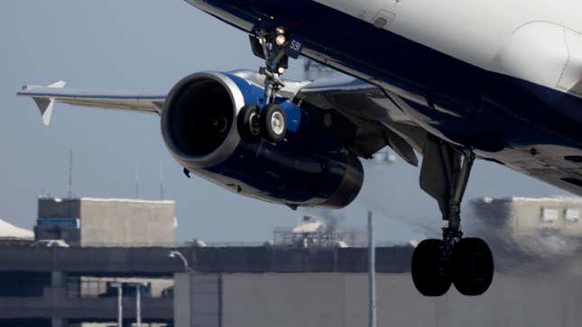 A JetBlue Airways plane