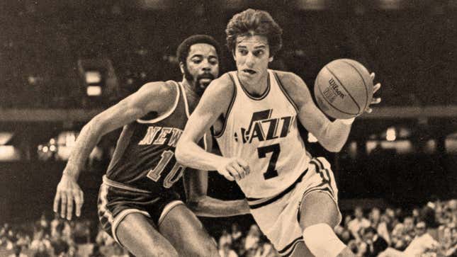 Pistol Pete Maravich and the New Orleans Jazz didn’t have much success before the franchise packed up for Utah, taking its name with them to the most un-jazzy place imaginable.
