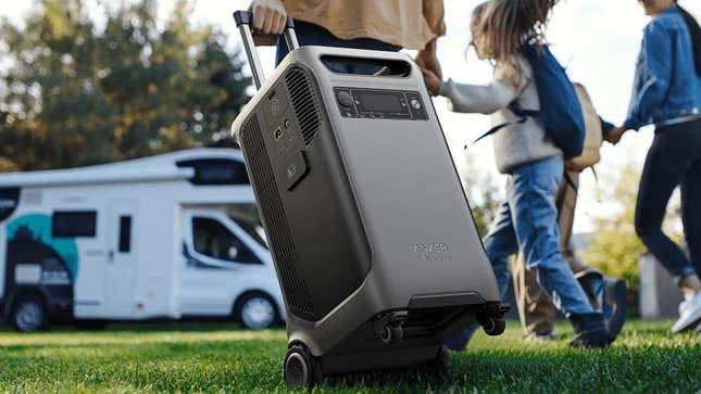 Image for article titled This Portable Power Station Can Charge Your EV On The Go But It Costs A Fortune