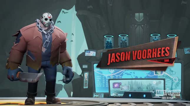 Jason Voorhees' character introduction screen.