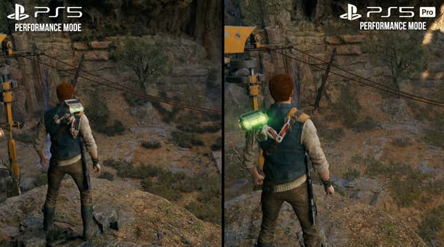  Survivor on PS5 vs. PS5 Pro. 