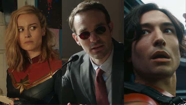 The Marvels (Marvel Studios), She-Hulk: Attorney At Law (Marvel Studios, Disney+), The Flash (Warner Bros. Discovery)