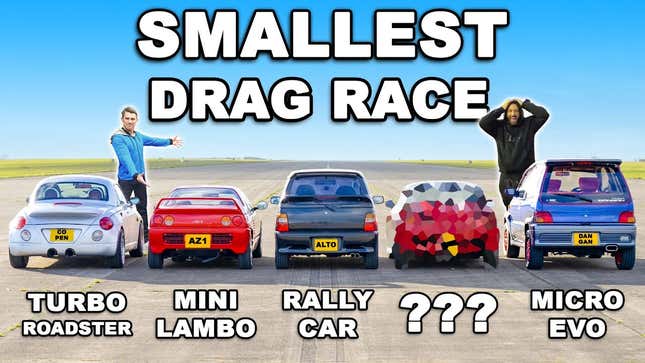 This Kei Car Drag Race Will Make You Want an Autozam AZ-1