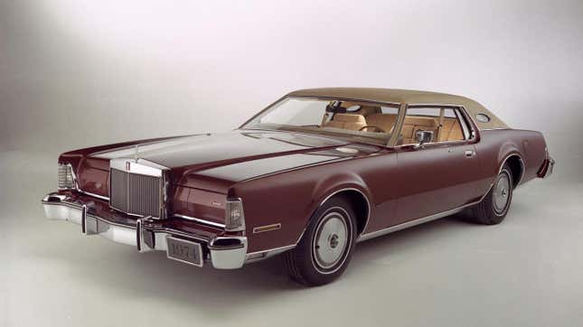 A 1974 Lincoln Mark IV
