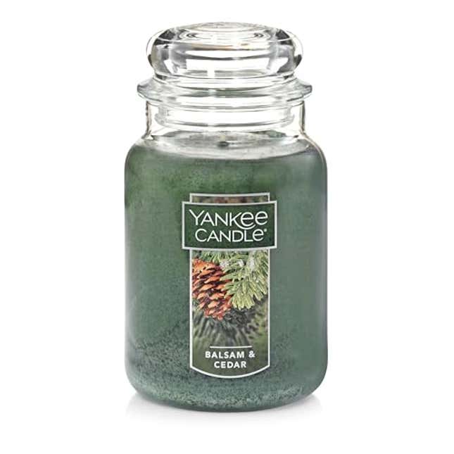 Image for article titled Yankee Candle Balsam &amp; Cedar Scented, Now 60% Off