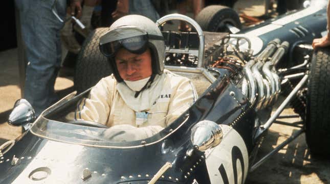 Bruce McLaren, pictured here, was a relative unknown when he took victory at Sebring.