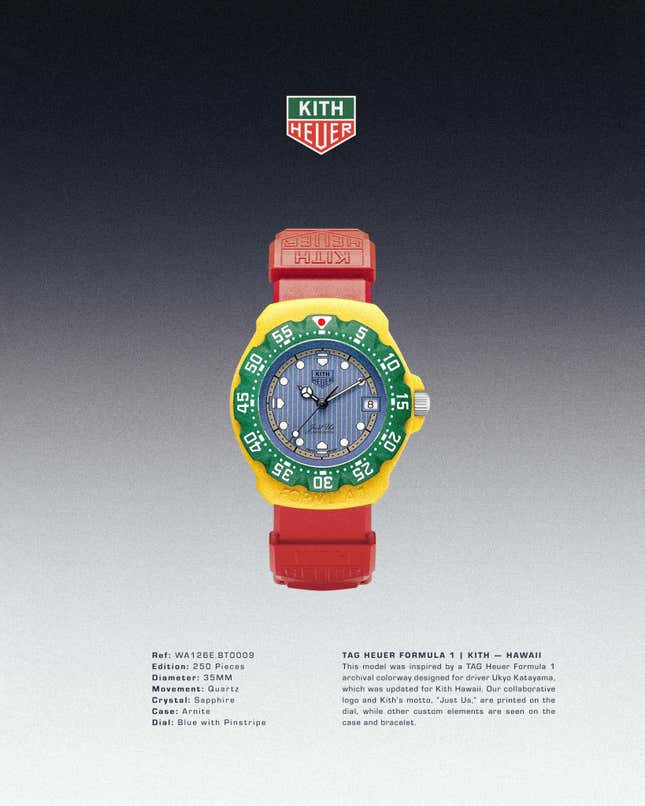 Image for article titled The &#39;90s Tag Heuer F1 Watch Is Back To Cash In On Your Nostalgia