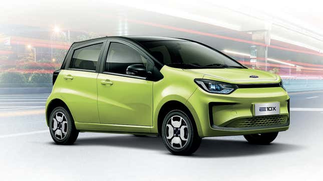 New Sehol E10X EV from JAC hit the market. Starting at 10,600 USD
