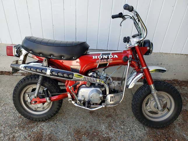 Image for article titled At $3,950, Would You Monkey Around On This 1972 Honda Trail 70?