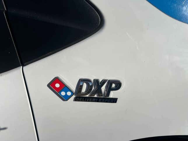 Domino's DXP pizza delivery vehicle